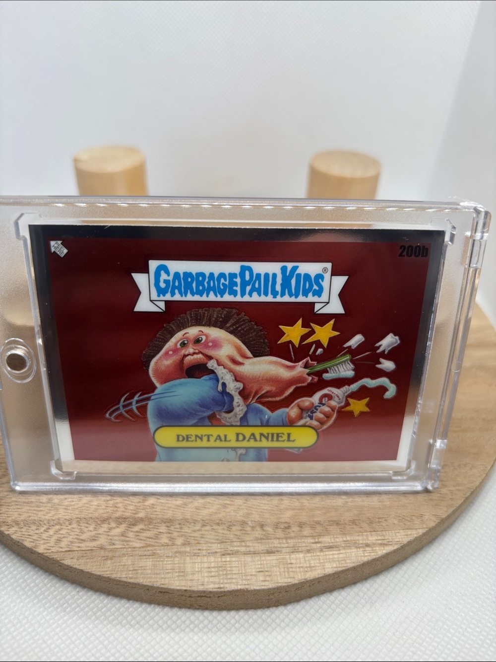 Garbage Pail Kids Dental Daniel Trading Card - Red